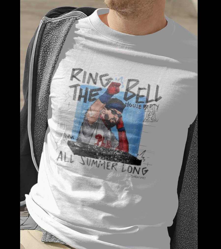 Ring The Bell Phillies House All Summer Long Phillies Baseball 2023 Dararara T-Shirt