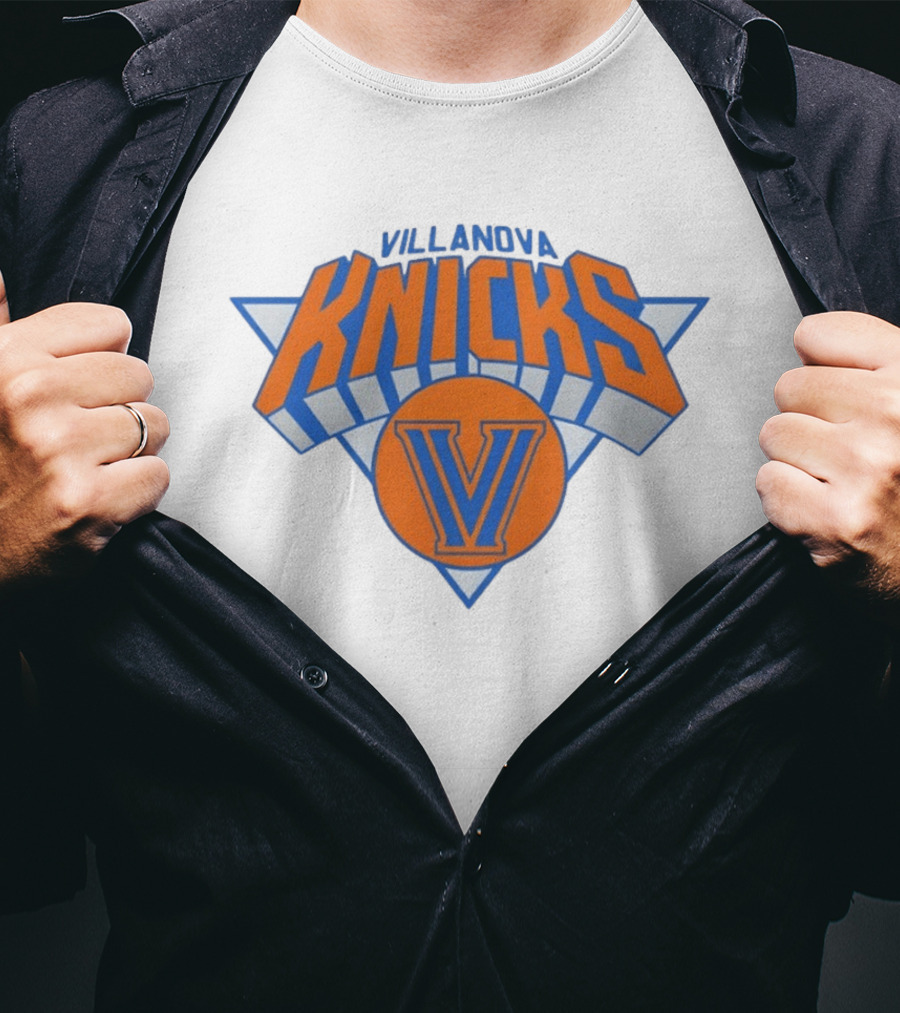 Villanova Knicks New York Basketball NBA 2026 Iconic Fan T-Shirt