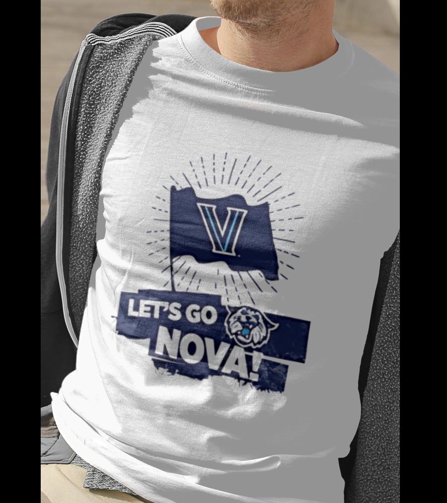 Villanova Wildcats Let’s Go Nova T-Shirt