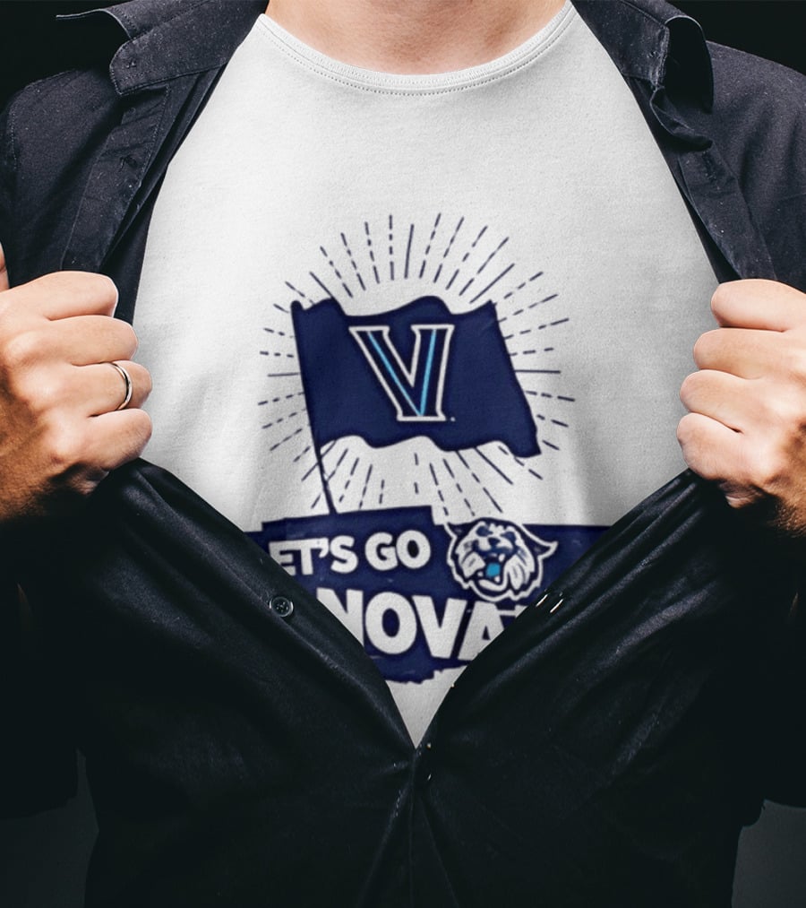 Villanova Wildcats Let’s Go Nova T-Shirt