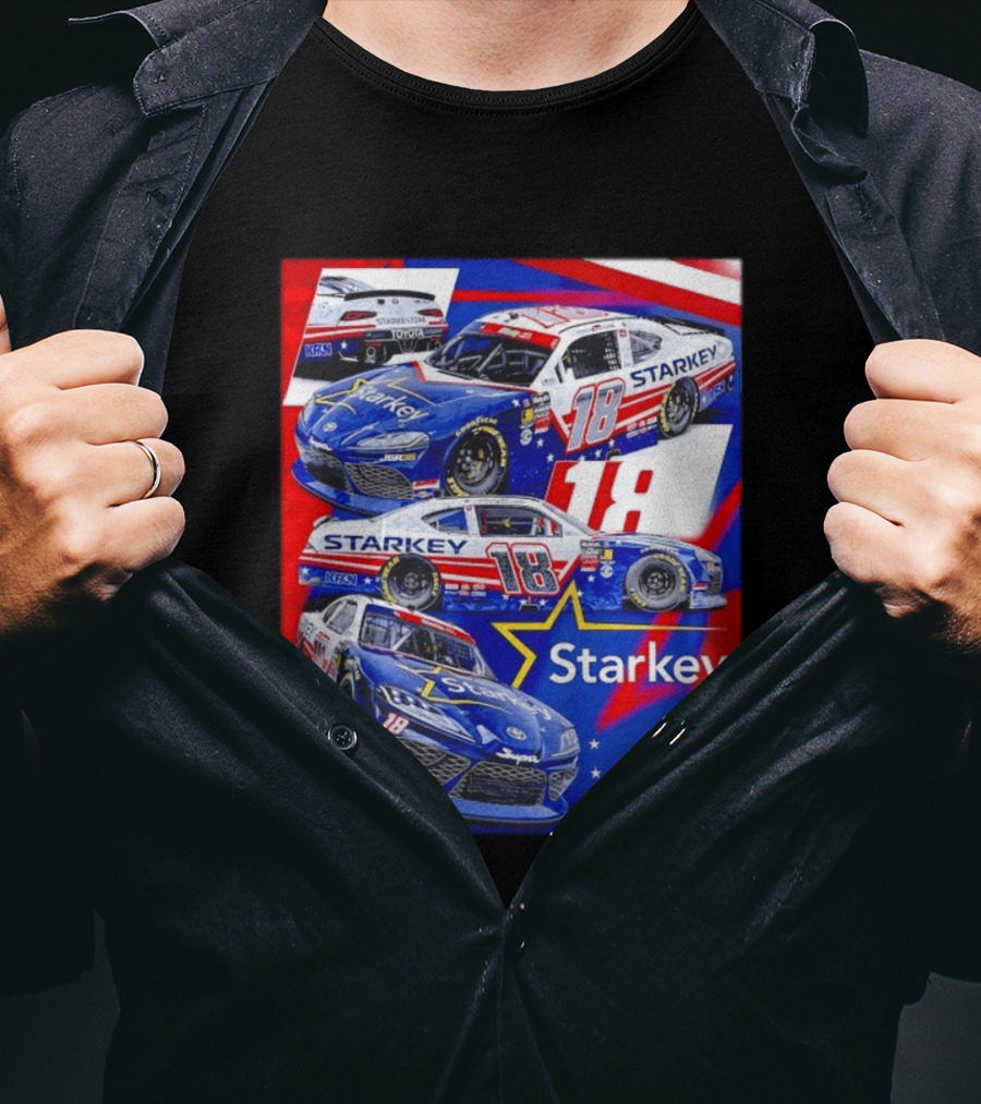Starkey 18 William Sawalich Joe Gibbs Racing Charlotte Motor Speedway 05.23.26 T-Shirt