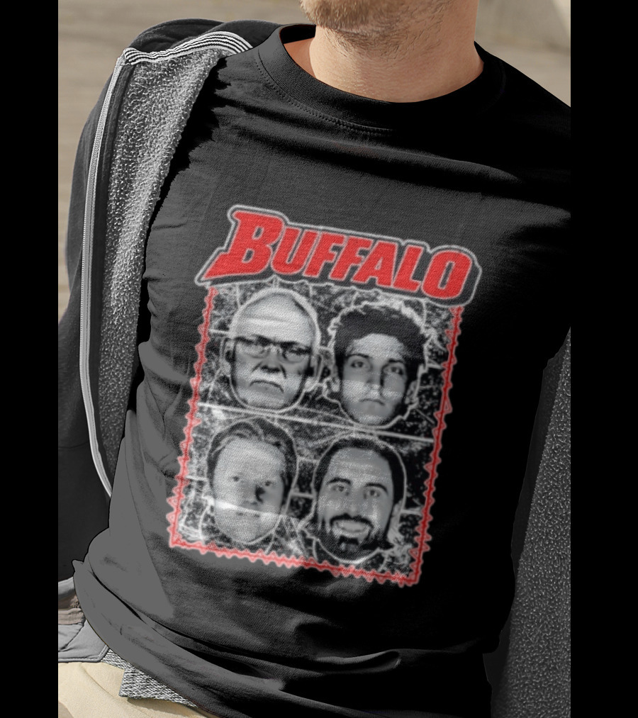 Buffalo Sabres Buffalo Wagons Tour Faces T-Shirt