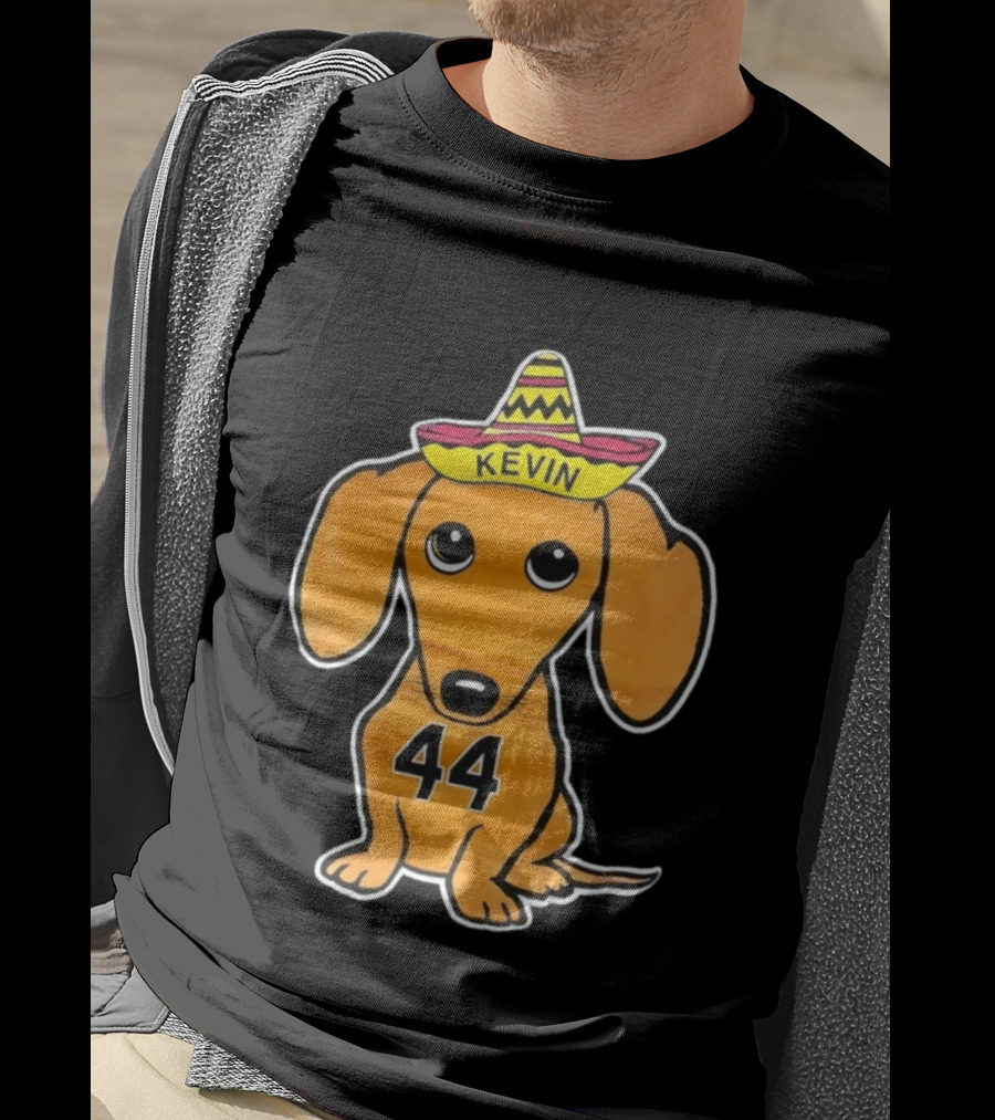Cinco De Mayo Wiener Dog Kevin Sombrero 44 T-Shirt