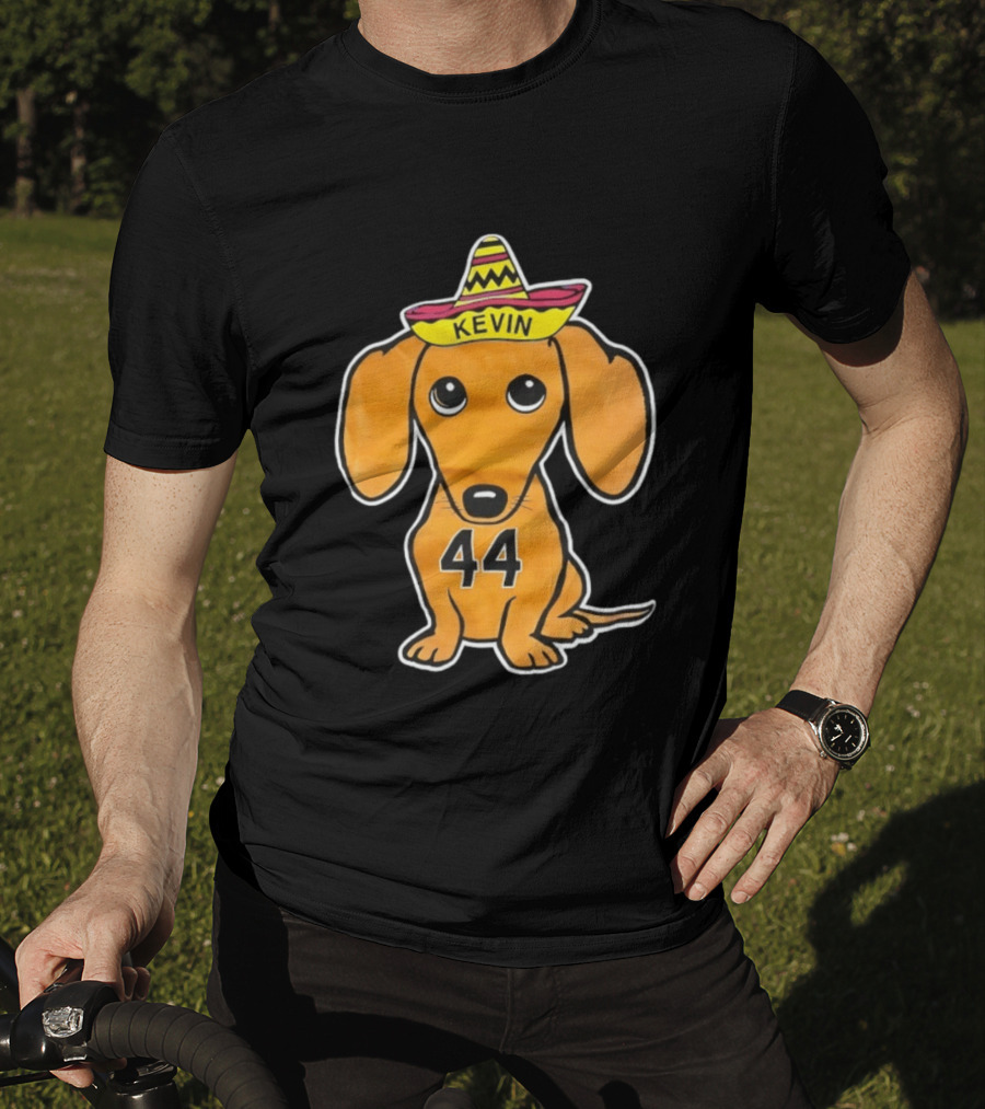 Cinco De Mayo Wiener Dog Kevin Sombrero 44 T-Shirt