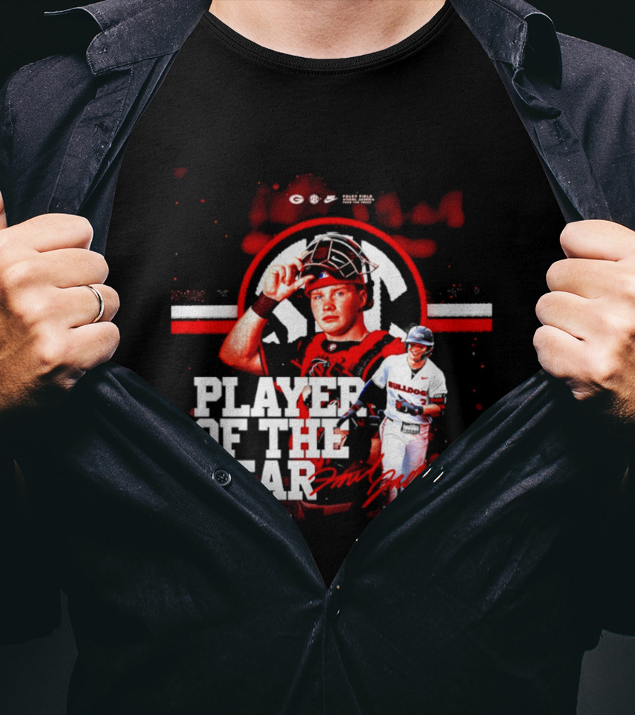 Daniel Jackson Georgia Bulldogs Player Of The Year Athletic Performance Excellence T-Shirt