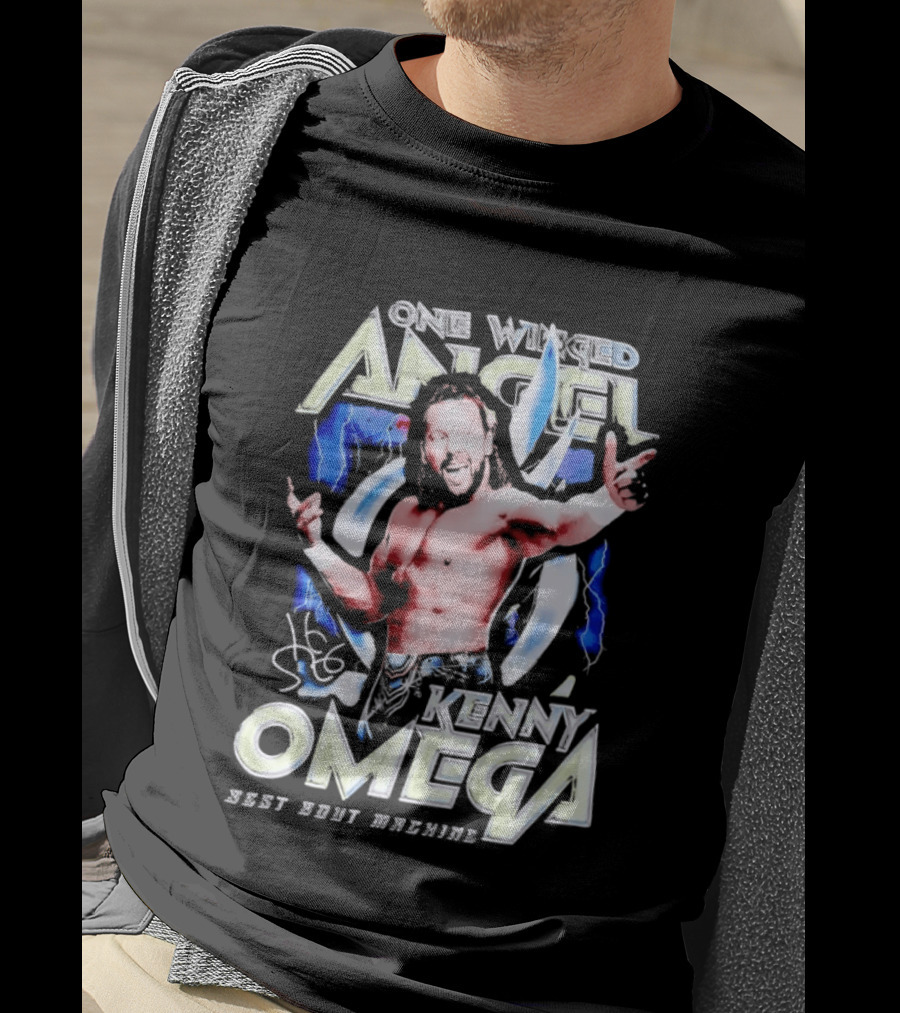 Kenny Omega One Winged Angel Best Bout Machine All Elite Wrestling T-Shirt