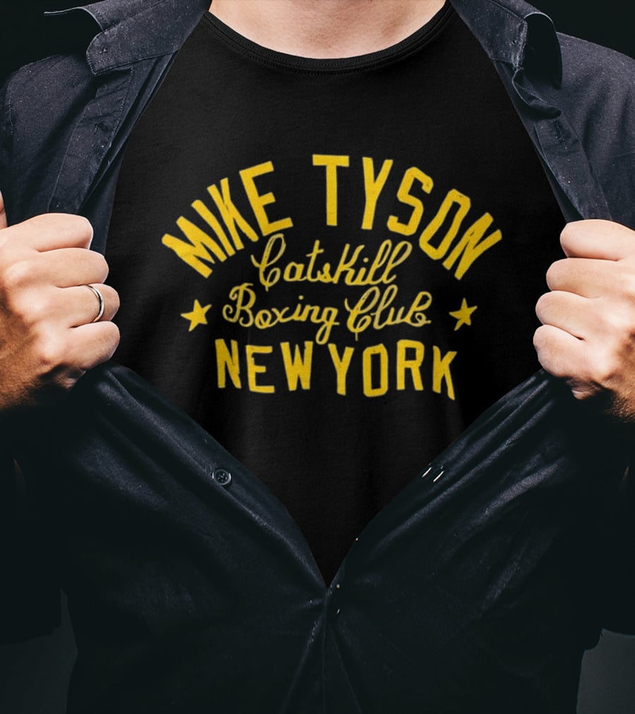 Mike Tyson Catskill Boxing Club New York T-Shirt