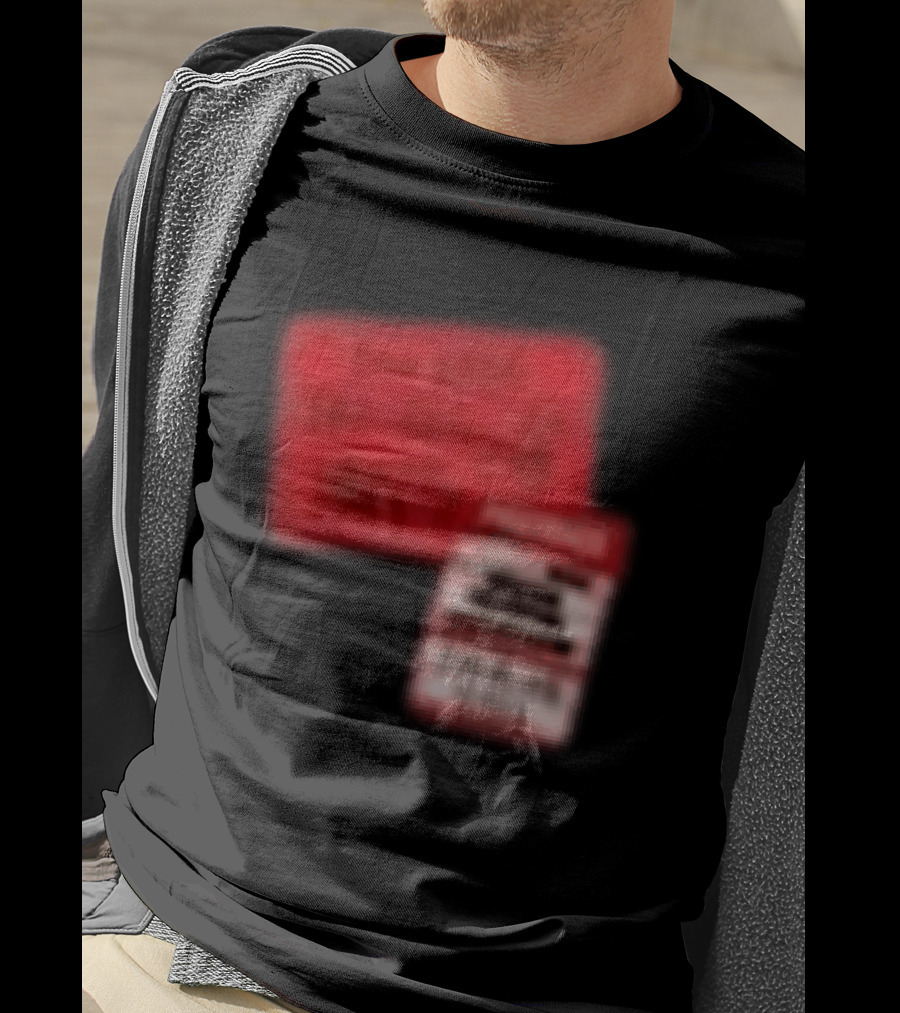 Revealed Clothing Hardwell Sticker Tour 2026 Red Visions T-Shirt