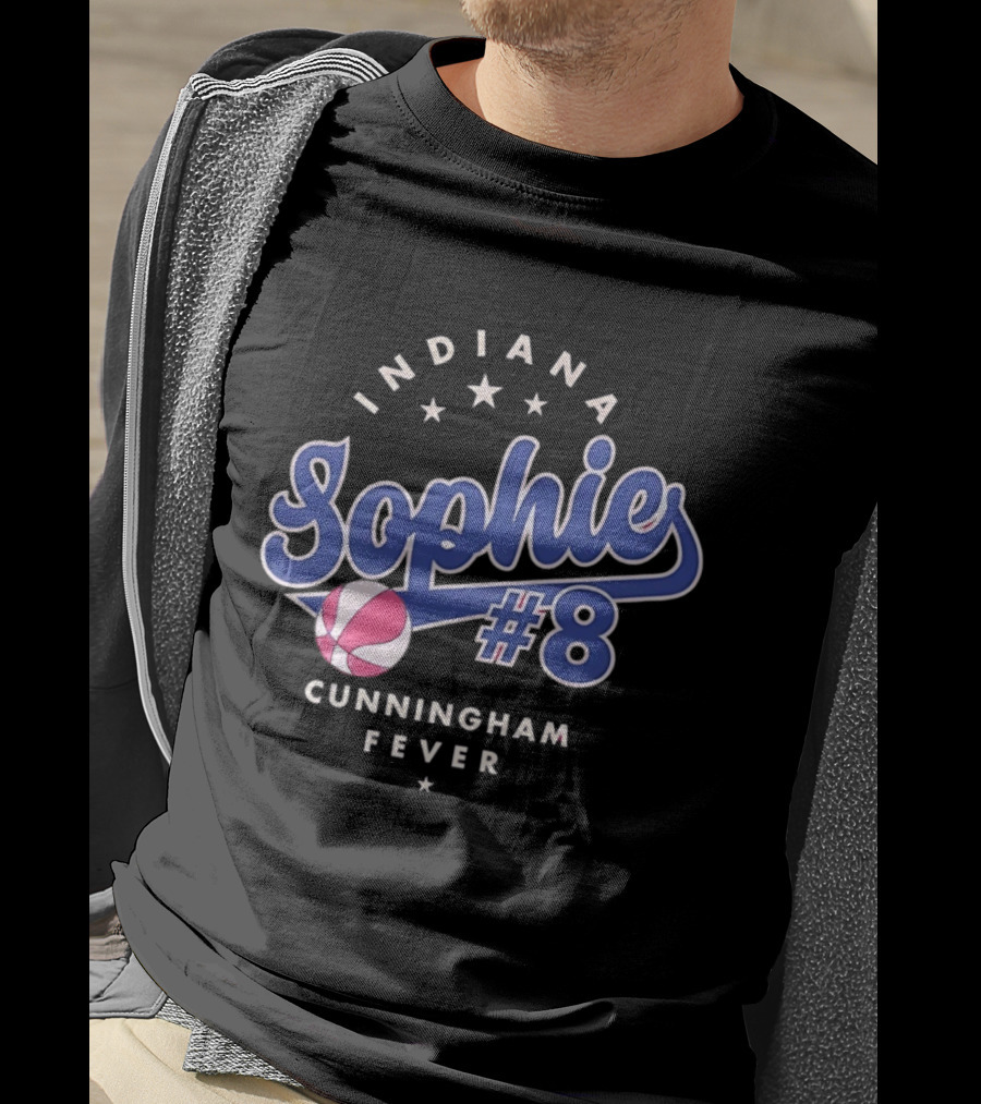 Indiana Fever Sophies 8 Cunningham Fever T-Shirt