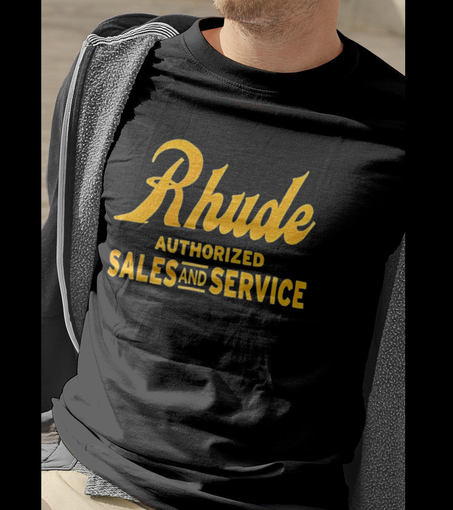 Rhude Authorized Sales And Service T-Shirt