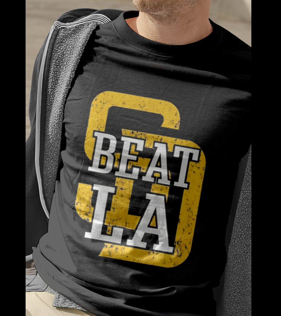 San Diego Padres Beat LA Dodgers Victory T-Shirt