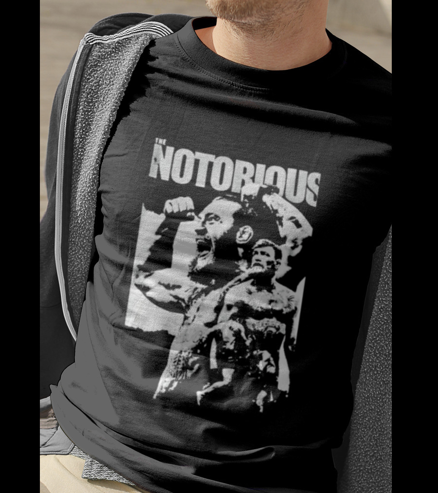 Notorious Conor McGregor UFC Fighter Fist Iconic Stance T-Shirt