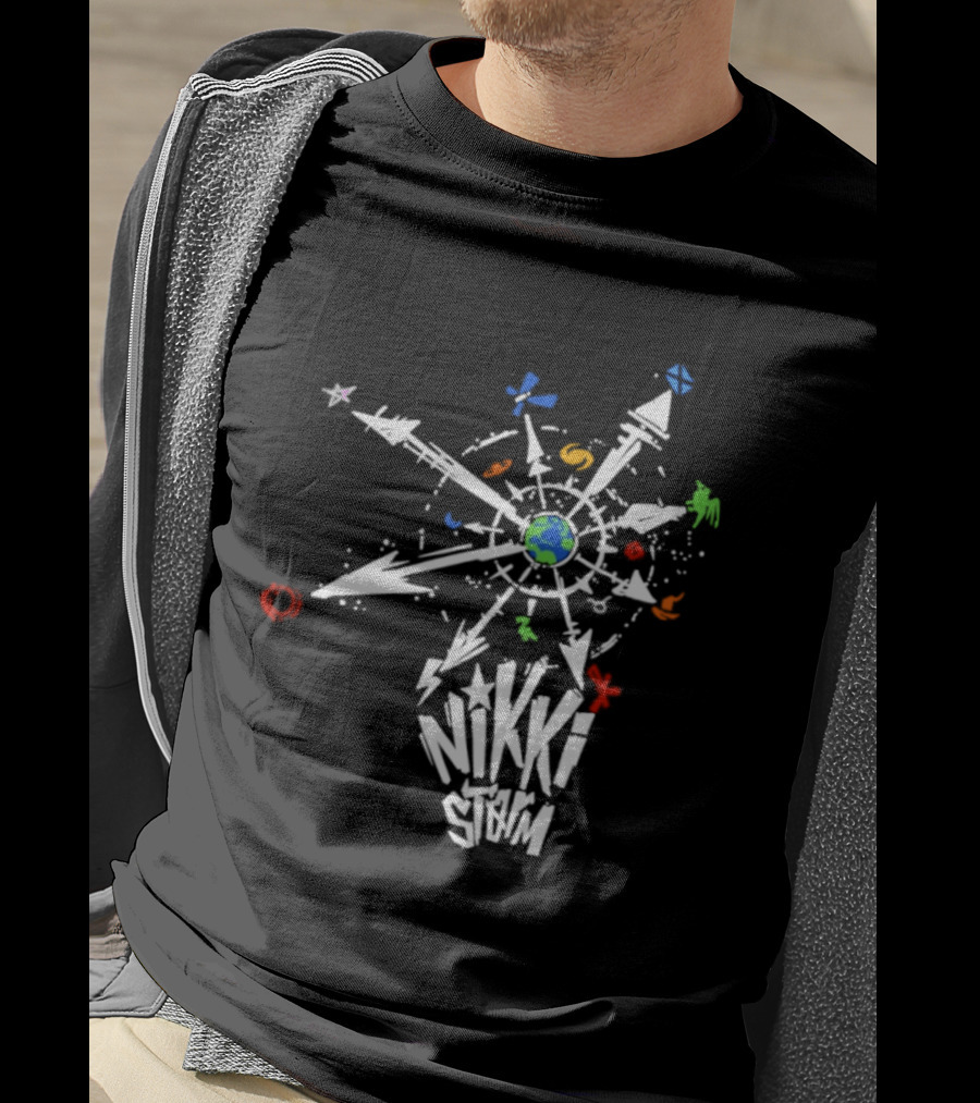 Nikki Storm Best In The Galaxy Star Map T-Shirt