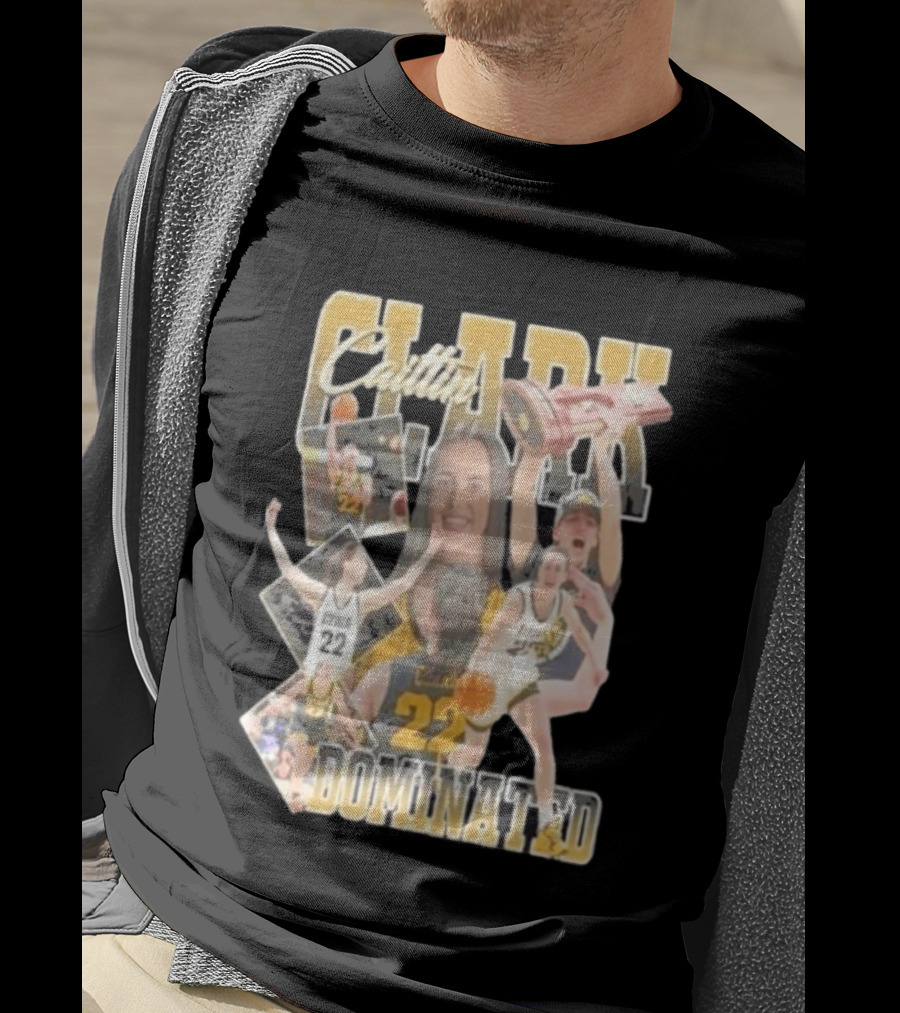 Clark Caitlin Iowa Basketball Number 22 Dominated T-Shirt