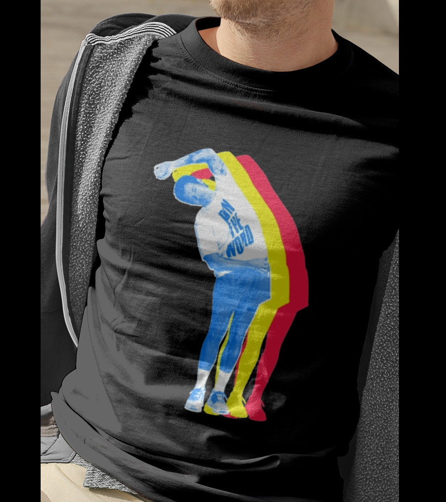BNLDFWD Stretch Harry Retro Colorful Fitness Vibes T-Shirt