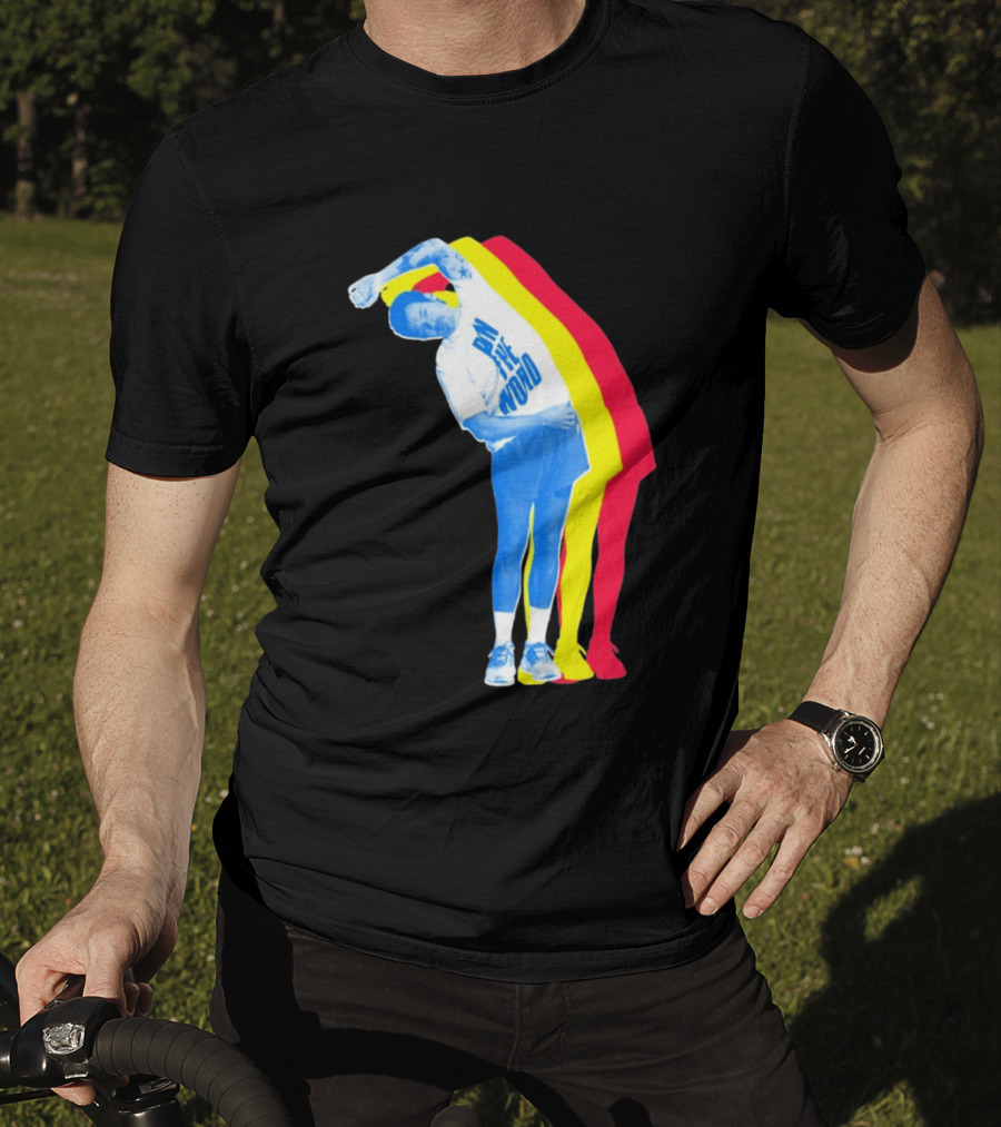 BNLDFWD Stretch Harry Retro Colorful Fitness Vibes T-Shirt