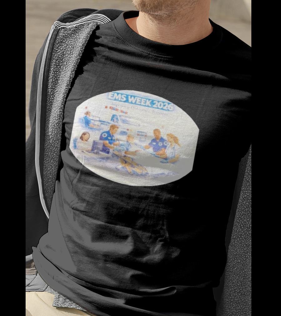EMS Week 2026 Improving Outcomes Together Emergency Medical Services Teamwork T-Shirt
