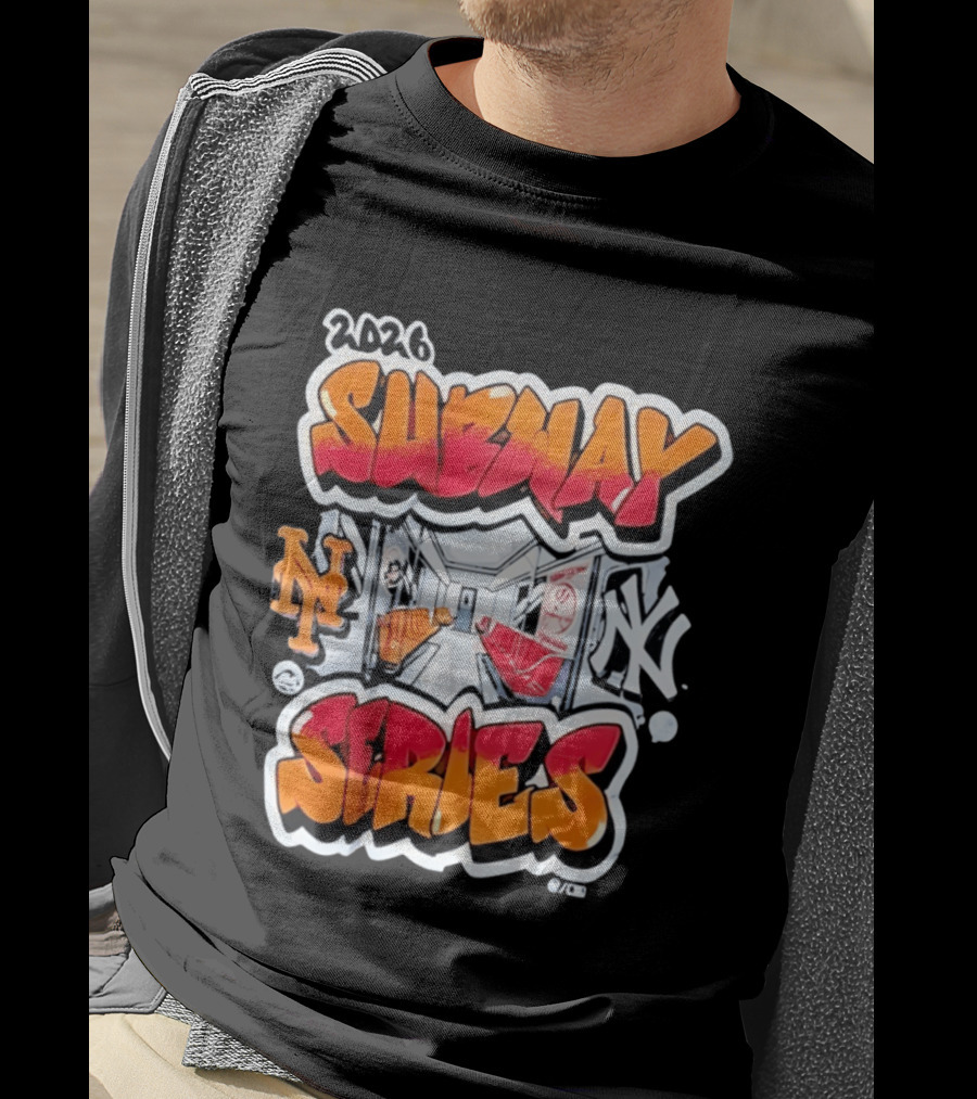 2026 Subway Series New York Yankees Vs Mets Baseball T-Shirt
