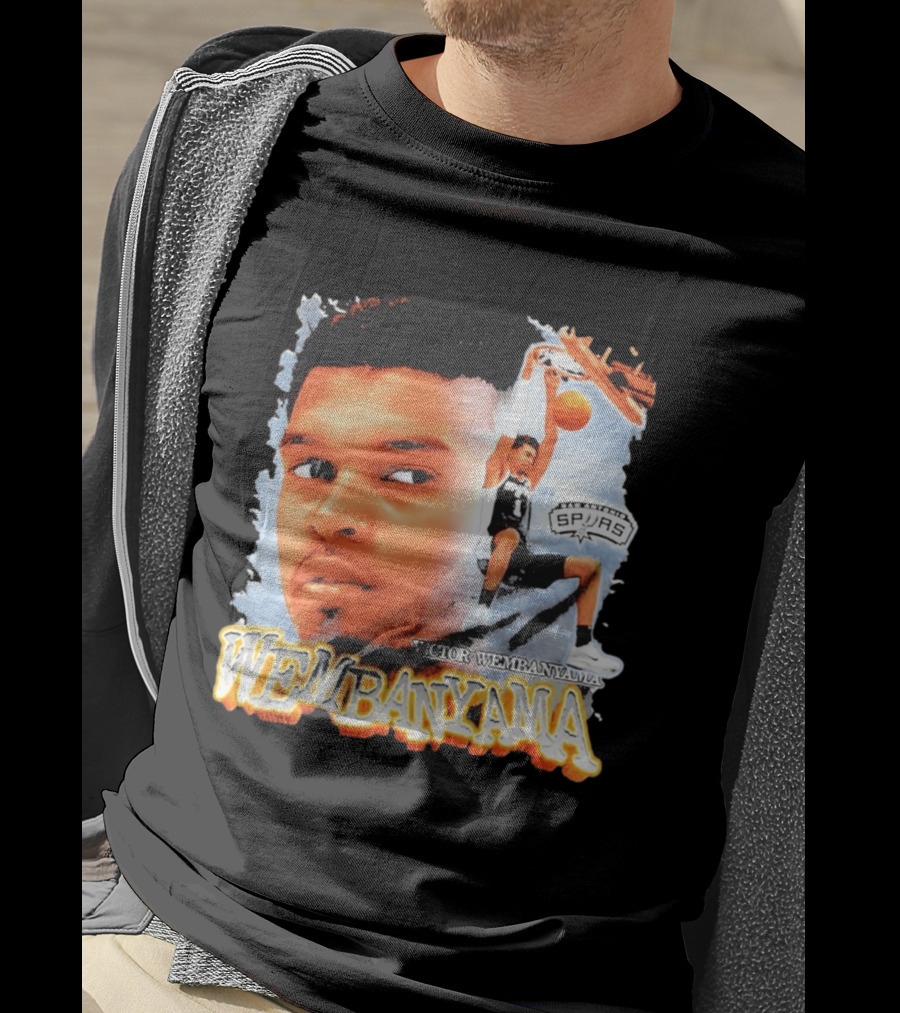 Victor Wembanyama San Antonio Spurs Basketball 2026 T-Shirt