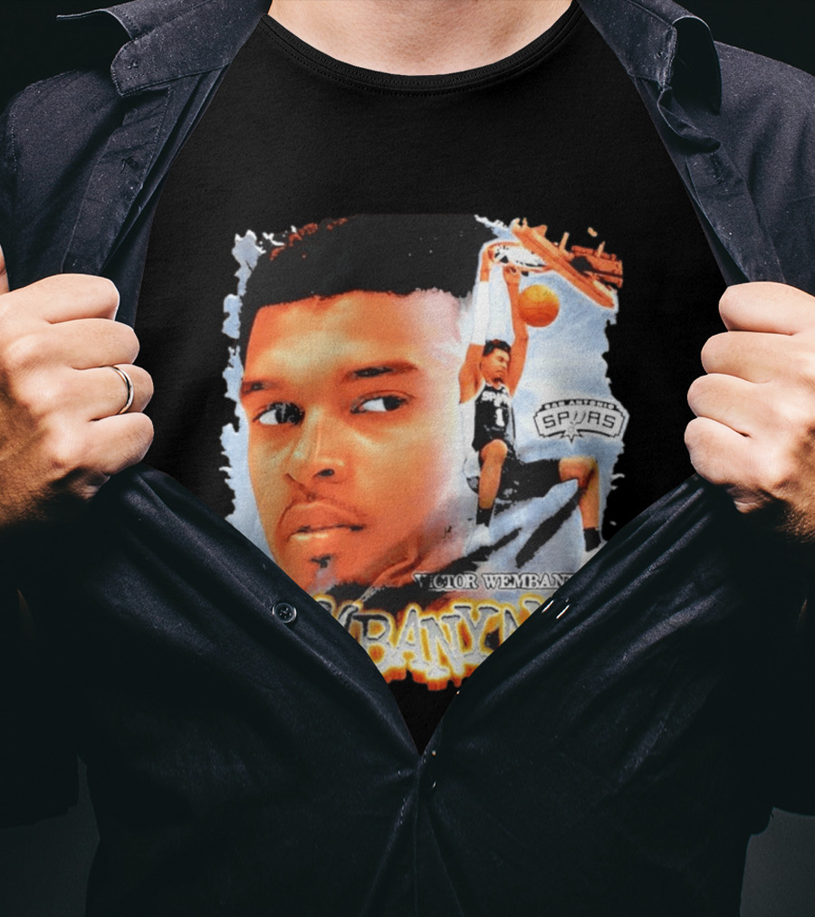 Victor Wembanyama San Antonio Spurs Basketball 2026 T-Shirt