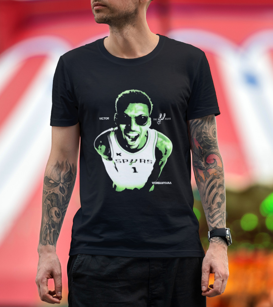 Victor Wembanyama Wemby Alien Spurs NBA 1 T-Shirt