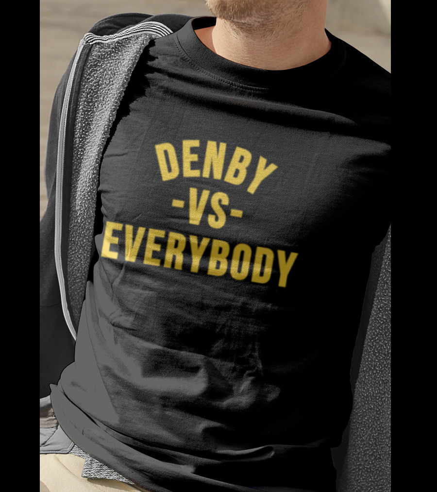 Denby Vs. Everybody Bold Yellow T-Shirt