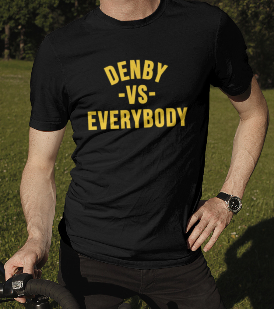 Denby Vs. Everybody Bold Yellow T-Shirt