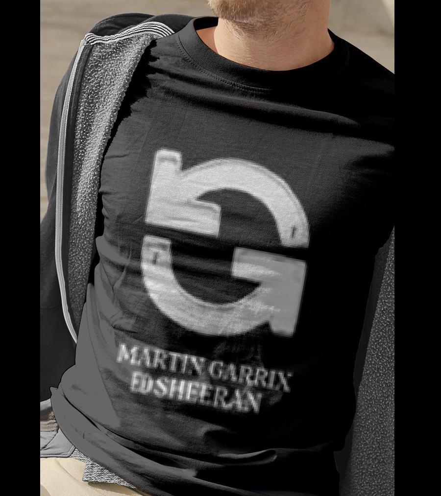 Martin Garrix Ed Sheeran Repeat It Black Edition 2026 Collaboration T-Shirt