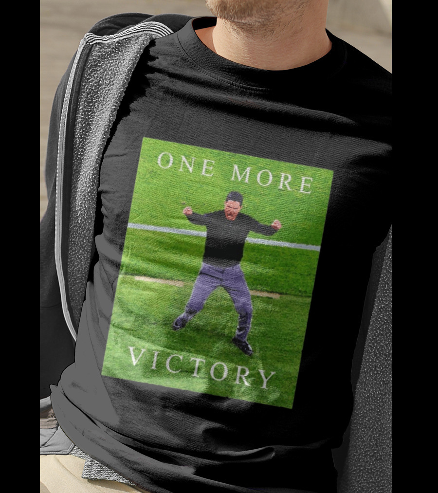 Arsenal Mikel Arteta One More Victory Celebration T-Shirt