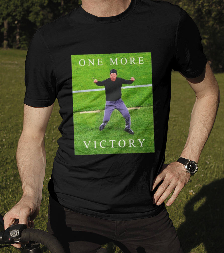 Arsenal Mikel Arteta One More Victory Celebration T-Shirt