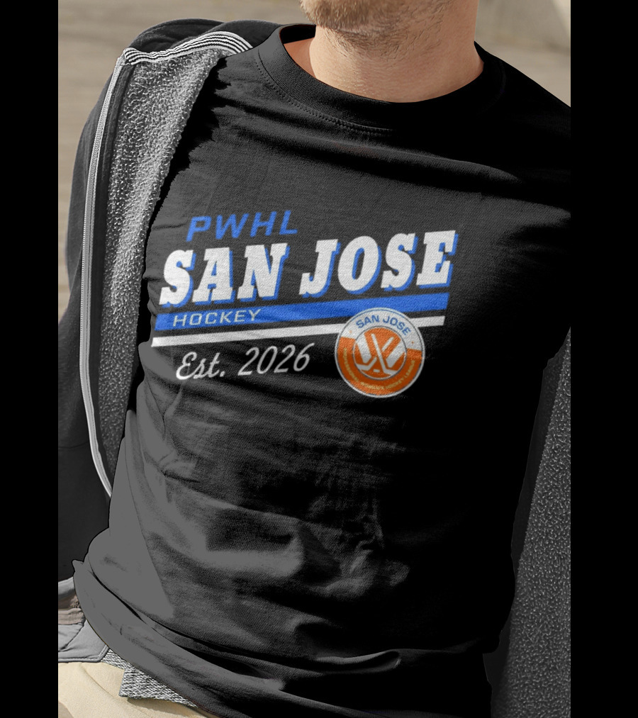 PWHL San Jose Hockey Est 2026 Women's Team T-Shirt