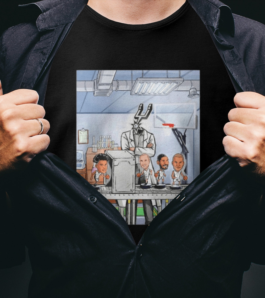 San Antonio Spurs Factory Laboratory Producing Star Players T-Shirt