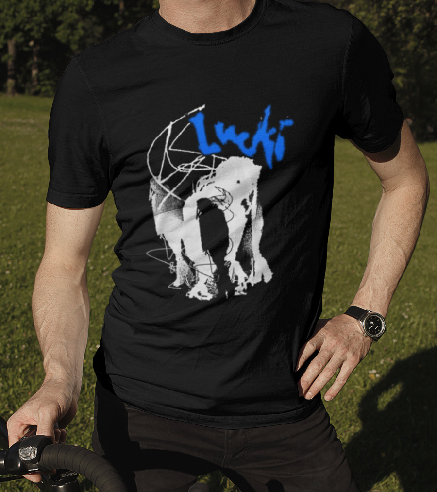 Lucki Bad Influence Tour 2026 Limited Edition Black T-Shirt