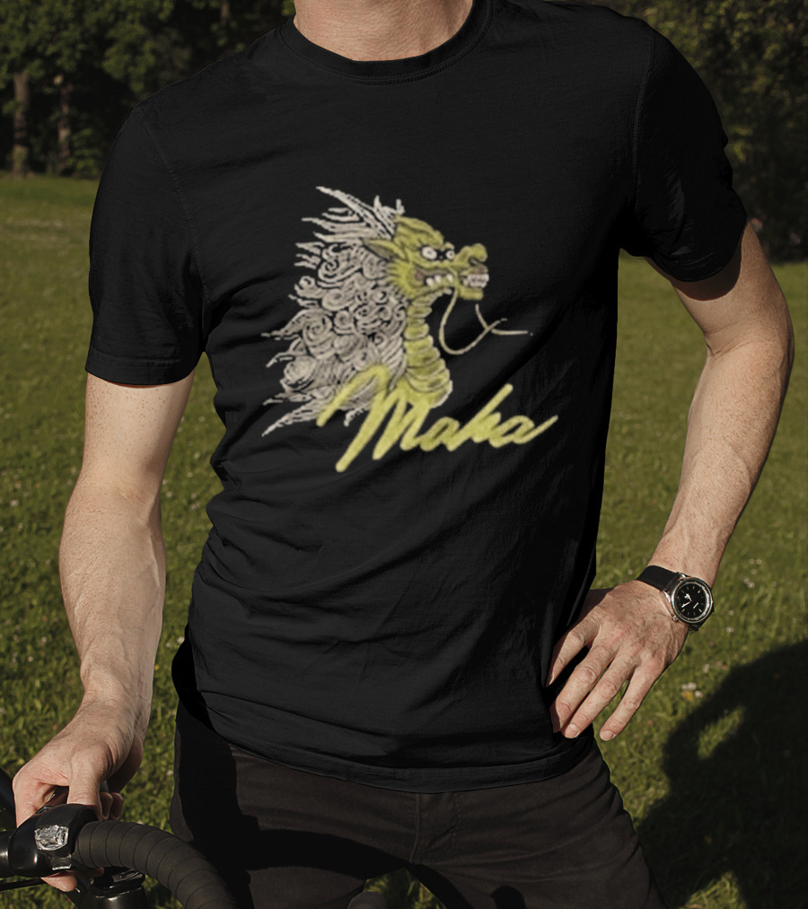 Shelflife Maharishi Year Of The Fire Dragon Motif Make T-Shirt