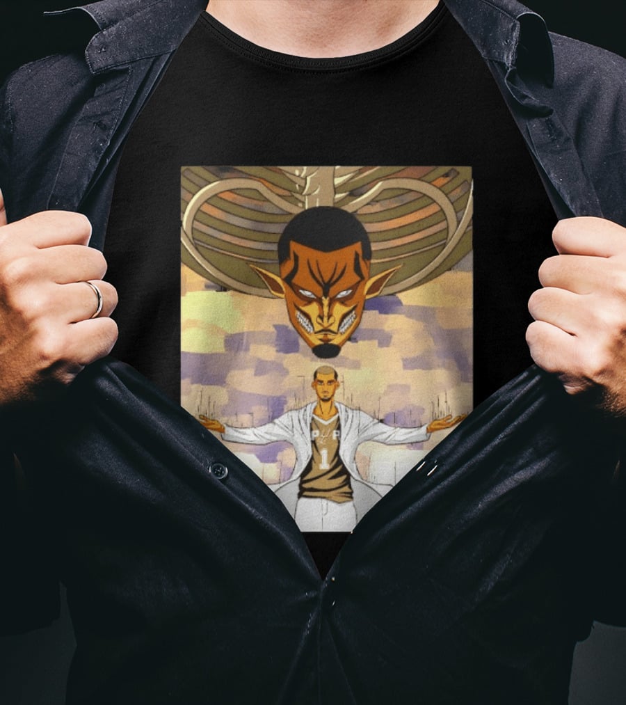 The Attack On Titan Wemby San Antonio Spurs T-Shirt