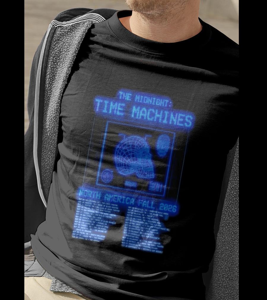 The Midnight Time Machines Tour Dates North America Fall 2026 T-Shirt