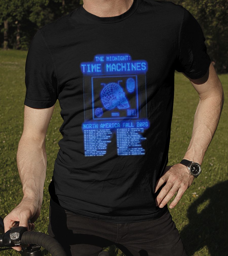The Midnight Time Machines Tour Dates North America Fall 2026 T-Shirt