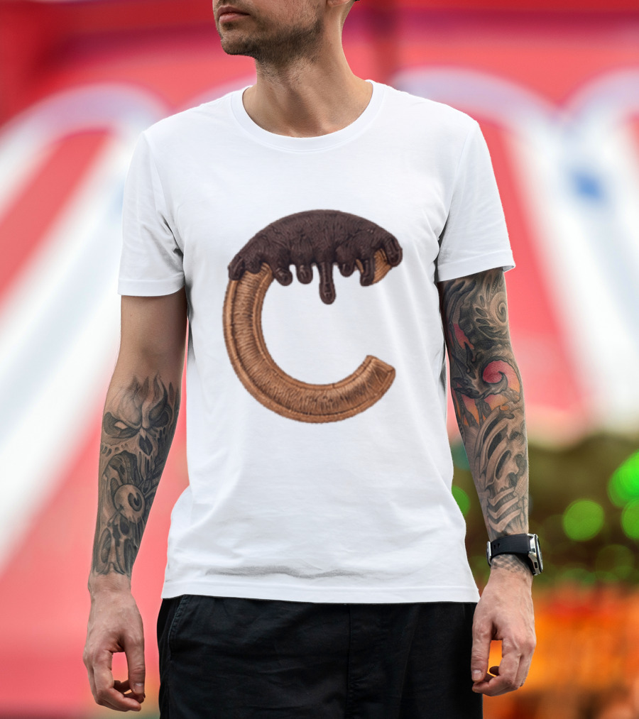 2026 Cubs Chocolate Dipped C Embroidery T-Shirt