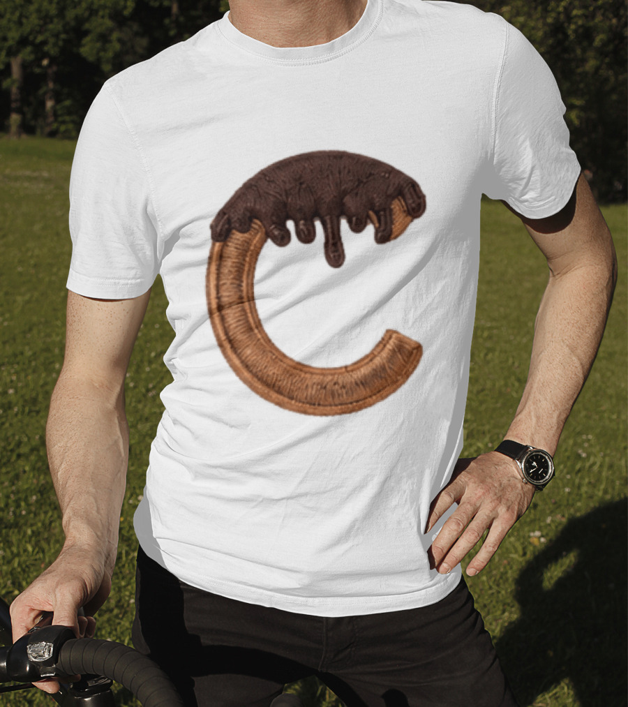 2026 Cubs Chocolate Dipped C Embroidery T-Shirt