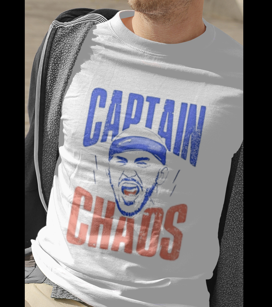 Alex Caruso Captain Chaos OKC Thunder NBA Basketball T-Shirt