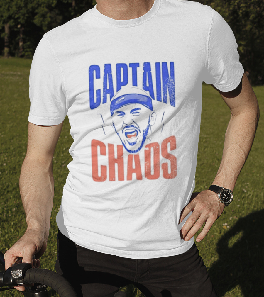 Alex Caruso Captain Chaos OKC Thunder NBA Basketball T-Shirt