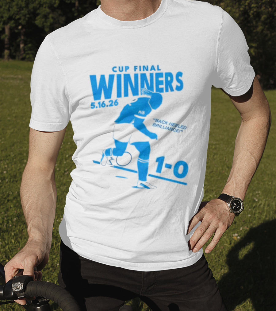 Cup Final Winners 2026 Back Heeled Brilliance 1 0 T-Shirt