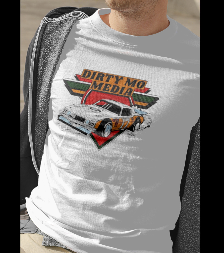 Dirty Mo Media NASCAR Stock Car Dale Earnhardt Jr. Original 17 350 CI T-Shirt