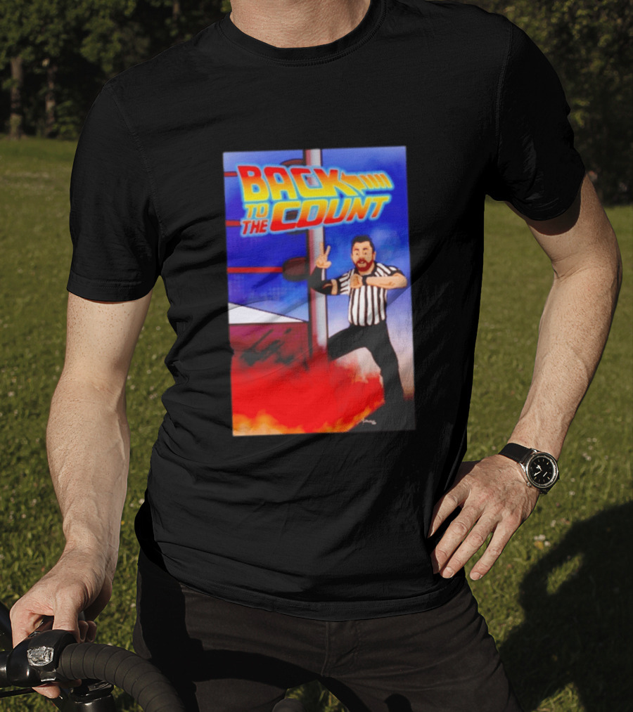 Daniel Spencer Back To The Count Wrestling Referee Nostalgia T-Shirt