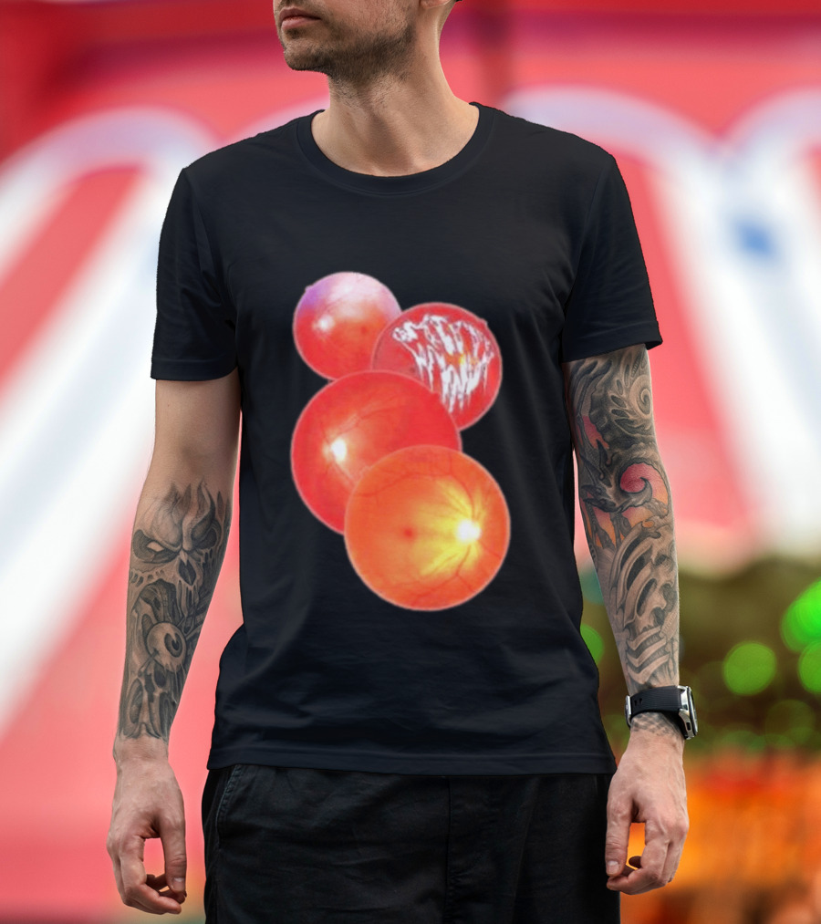 Gxllium Eyes Red Orbs Vision Sphere T-Shirt