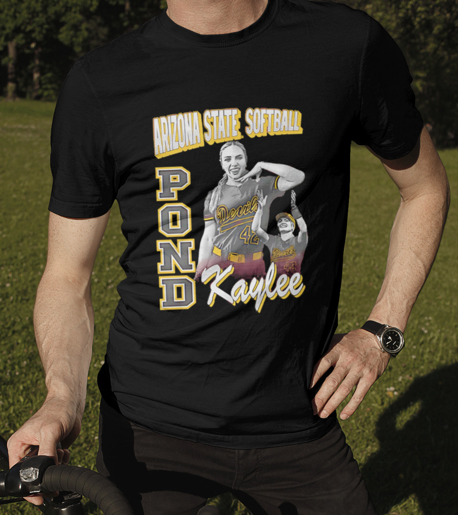 Arizona State Softball Kaylee Pond Devils 42 T-Shirt