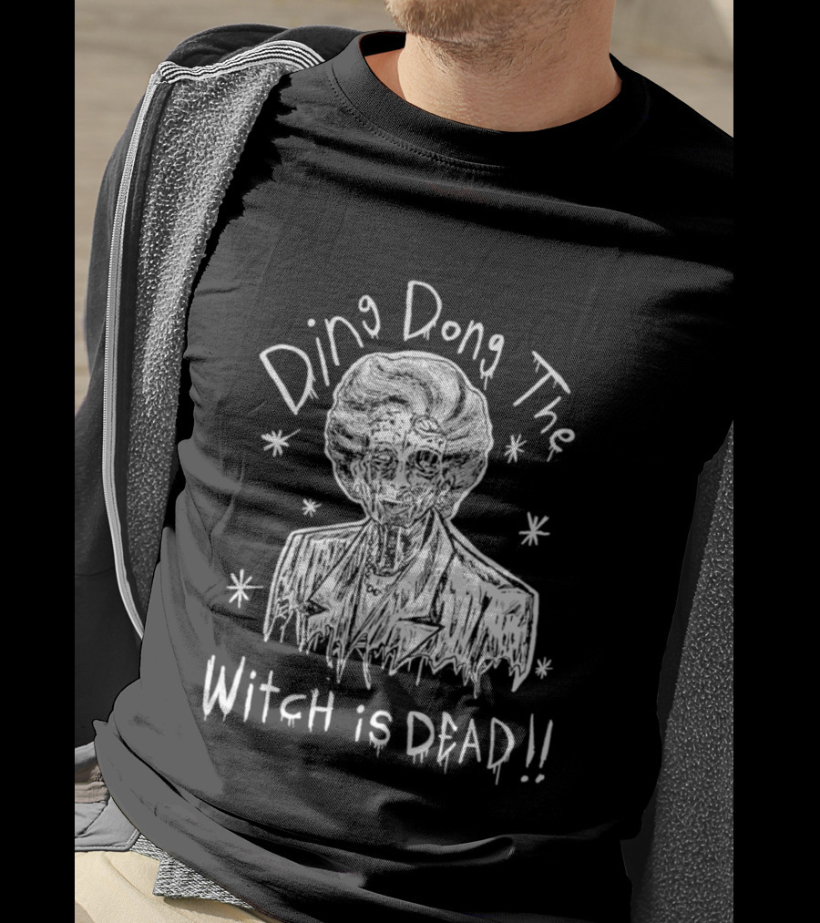 Ding Dong The Witch Is Dead Margaret Thatcher T-Shirt