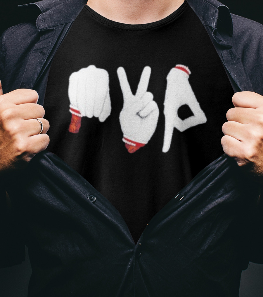 OKC Thunder Shai Gilgeous Alexander SGA MVP Hand Gesture T-Shirt