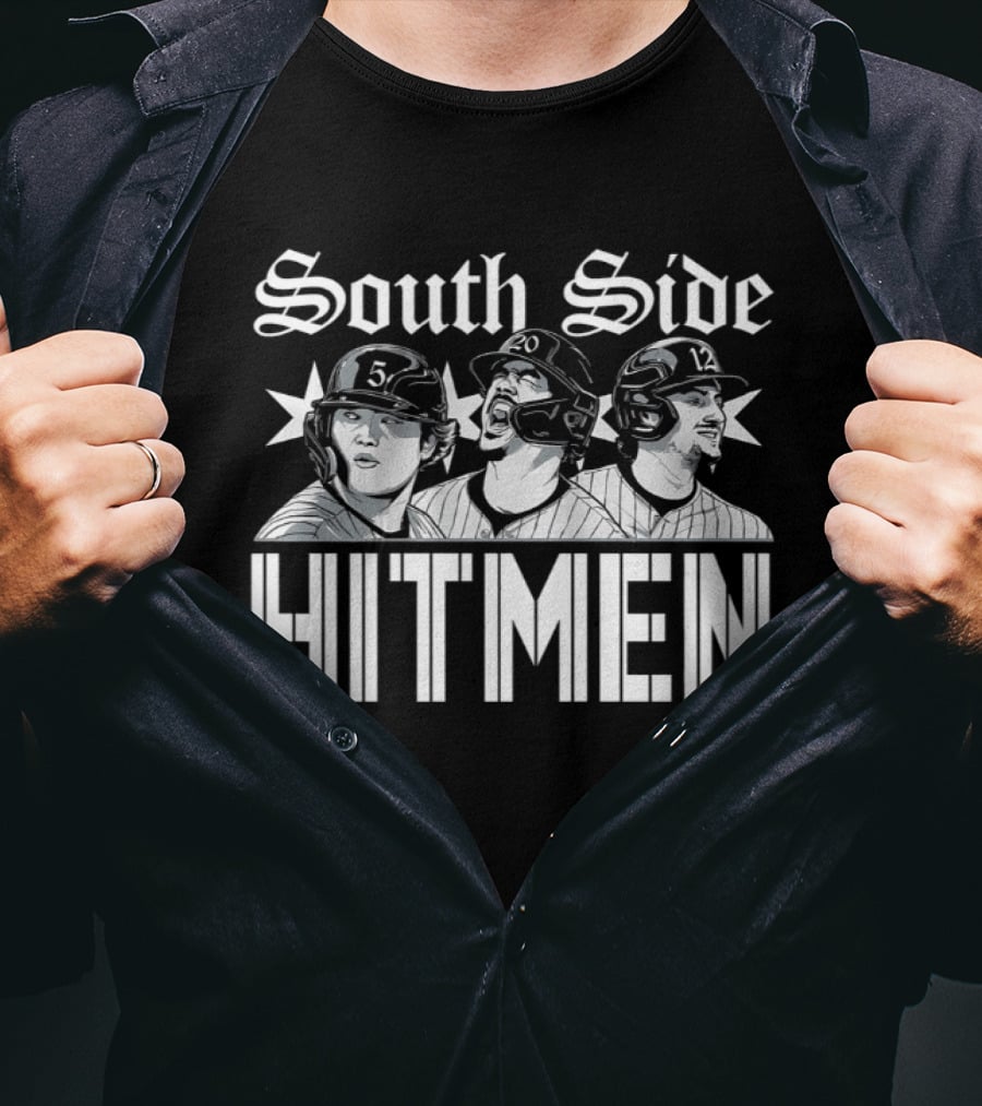 South Side Hitmen Baseball Tribute With Players And Stars T-Shirt