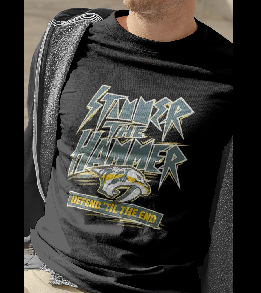 Stunner The Hammer Defend 'Til The End Predators T-Shirt